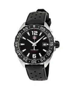 Alternative view of TAG Heuer Formula 1 Quartz 41mm, Black Dial With Black Band