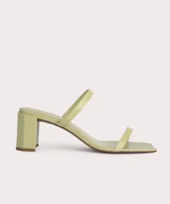 By Far Tanya Patent Leather Sandals