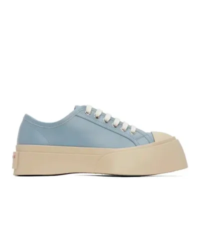 Marni Green Soft Calf Leather Pablo Sneaker