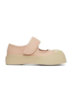 Marni Pink Pablo Touch-Strap Sneakers