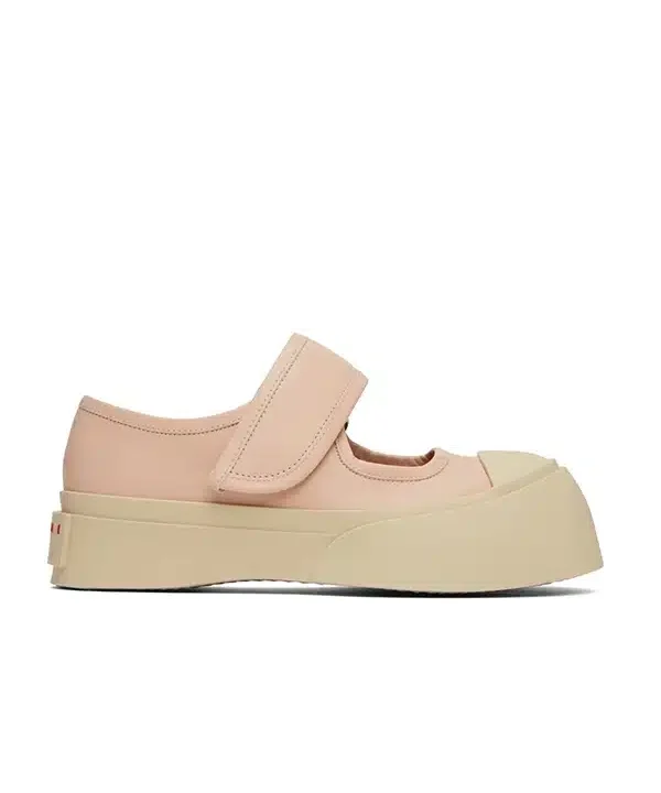 Marni Pink Pablo Touch-Strap Sneakers