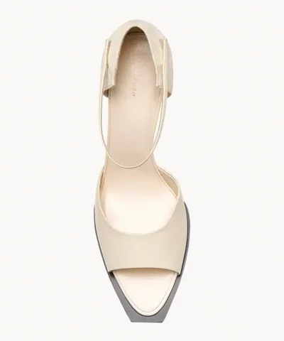 Alternative view of The Row MJ Calfskin Ankle-Strap Sandals