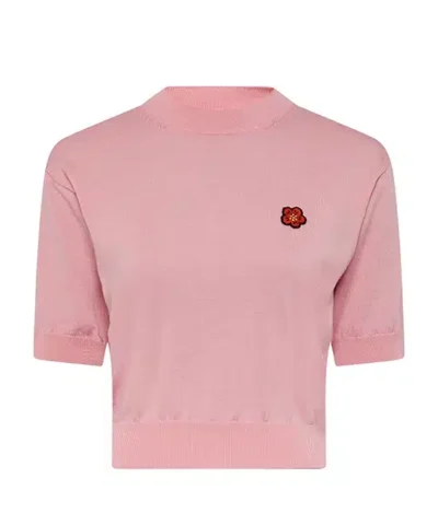 Kenzo Crew-Neck Wool Top