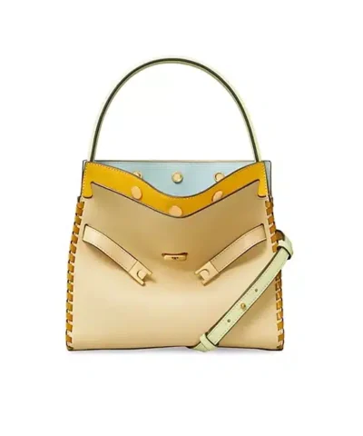 Tory Burch Small Lee Radziwill Leather Double Bag