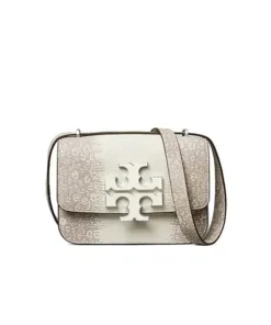 Tory Burch Eleanor Lizard-Embossed Leather Convertible Shoulder Bag