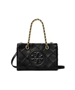 Tory Burch Fleming Mini Quilted Chain Tote Bag