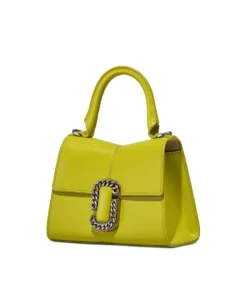 Alternative view of Marc Jacobs The St. Marc Mini Top Handle In Acid Lime