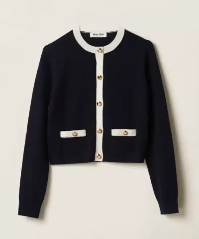 Miu Miu Cashmere Knit Cardigan