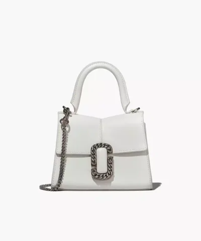 Marc Jacobs The St. Marc Mini Top Handle In White