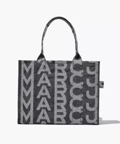 Marc Jacobs The Monogram Denim Larger Tote Bag