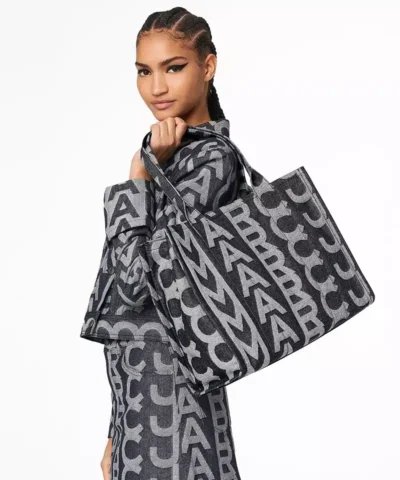 Alternative view of Marc Jacobs The Monogram Denim Larger Tote Bag