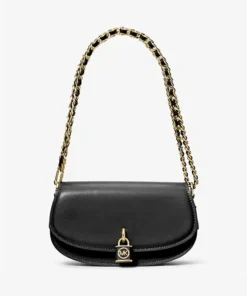 Michael Kors Mila Small Leather Shoulder Bag