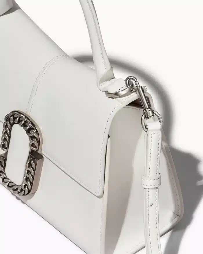 Marc Jacobs The St. Marc Top Handle In White - Image 4