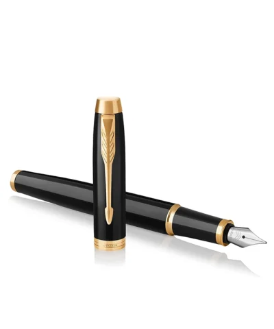 Parker IM Black with Gold Trim Fountain Pen