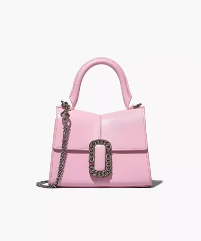 Marc Jacobs The St. Marc Mini Top Handle In Pink