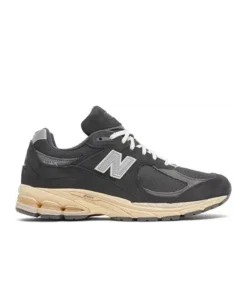 New Balance 2002R Black Dark Grey Sneakers