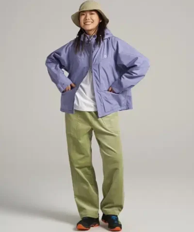 Alternative view of NoraLux Relaxed Cotton Hooded Jacket