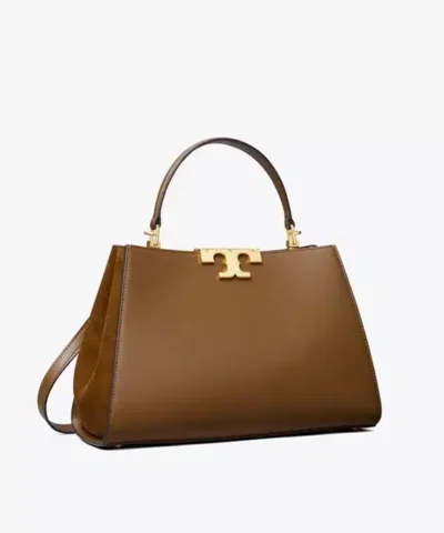 Alternative view of Tory Burch Eleanor Satchel In Moose
