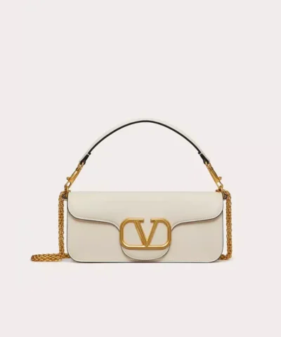 Valentino Garavani Loco Calfskin Shoulder Bag