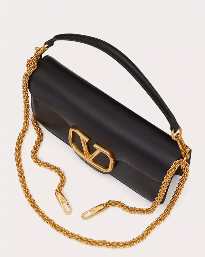 Valentino Garavani Loco Calfskin Shoulder Bag - Image 5