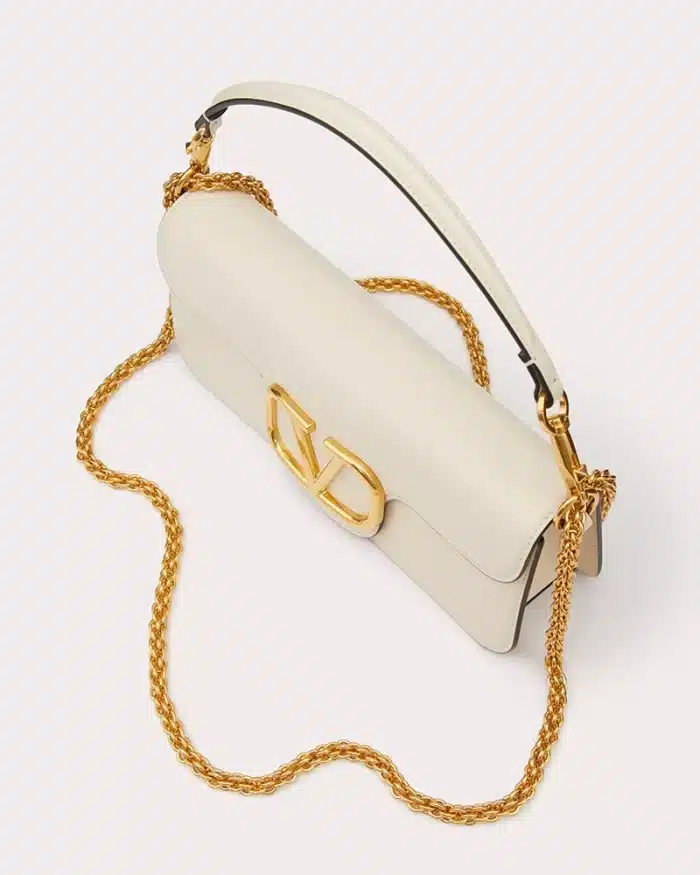 Valentino Garavani Loco Calfskin Shoulder Bag - Image 5