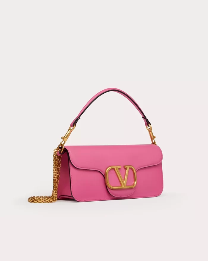 Valentino Garavani Loco Calfskin Shoulder Bag - Image 3