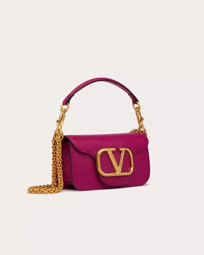 Valentino Garavani Loco Small Shoulder Bag In Calfskin - Image 2