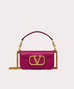 Valentino Garavani Loco Small Shoulder Bag In Calfskin