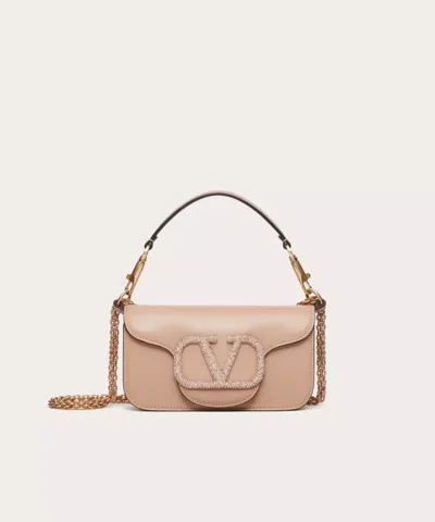 Valentino Garavani Loco Small Shoulder Bag With Jewelry Logo