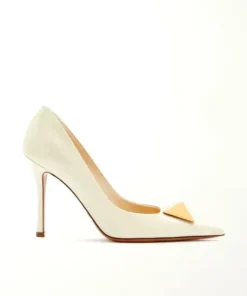 Valentino Garavani One Stud Patent Leather Pumps 100mm