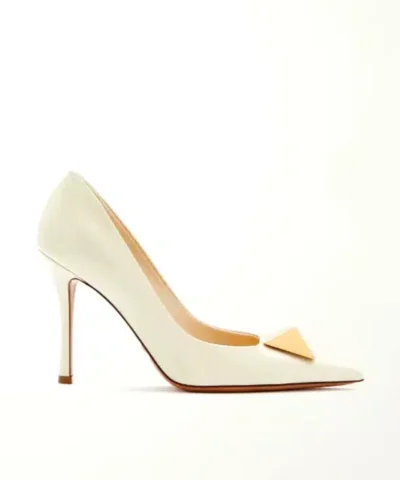 Valentino Garavani One Stud Patent Leather Pumps 100mm