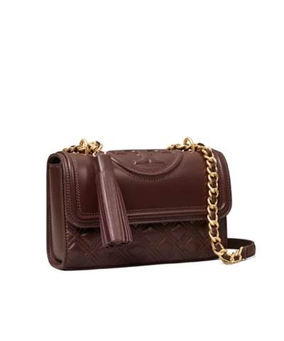 Alternative view of Tory Burch Small Fleming Convertible Shoulder Bag In Tempranillo