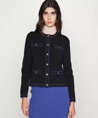 Tory Burch Kendra Jacquard Cardigan