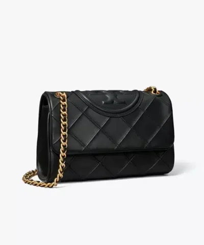 Alternative view of Tory Burch Fleming Soft Convertible Shoulder Bag In Black