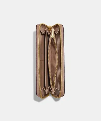 Alternative view of Coach Long Zip Around Wallet With Spaced Floral Field Print