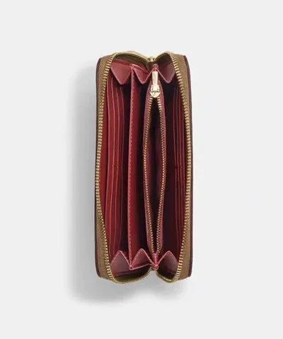 Alternative view of Coach X Peanuts Long Zip Around Wallet In Signature Canvas With Patches