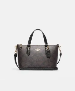 Coach Mini Gallery Crossbody In Signature Canvas