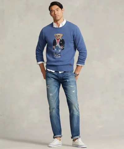 Alternative view of Polo Ralph Lauren Polo Bear Cotton Mockneck Sweater