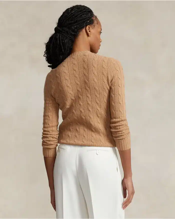 Polo Ralph Lauren Cable-Knit Wool-Cashmere Sweater - Image 7