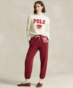 Alternative view of Polo Ralph Lauren Logo & Crest Wool Crewneck Sweater
