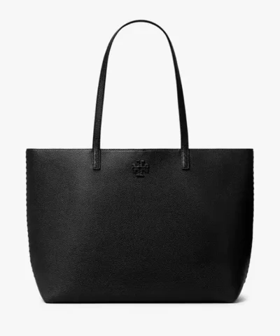 Tory Burch Mcgraw Tote In Black