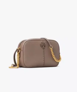 Alternative view of Tory Burch Mcgraw Camera Bag In Silver Maple