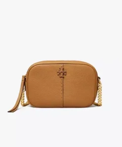 Tory Burch Mcgraw Camera Bag In Tiramisu