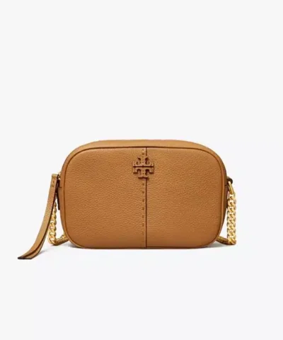 Tory Burch Mcgraw Camera Bag In Tiramisu