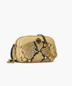 Alternative view of Tory Burch Mcgraw Snake Embossed Camera Bag
