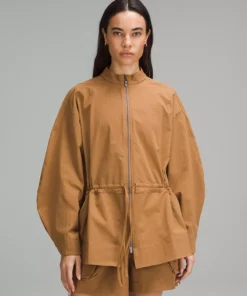 Lululemon Cinch-Waist Stretch Shirt Jacket