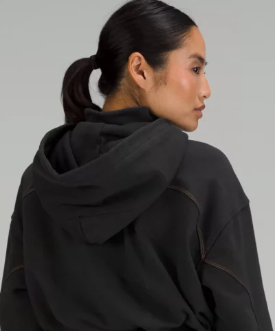 Alternative view of Lululemon New Year Gold Stitch Mock-Neck Hoodie