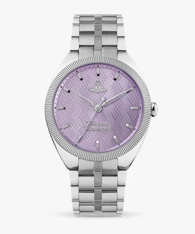 Vivienne Westwood The Mews Ladies Quartz Watch with Silver Stainless Steel Bracelet