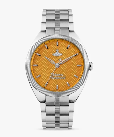 Vivienne Westwood The Mews Ladies Quartz Watch with Silver Stainless Steel Bracelet