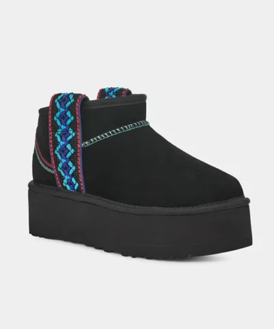 Alternative view of UGG Women's Classic Ultra Mini Braid Platform